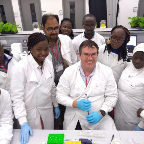 Ian Adams lab group photo 1